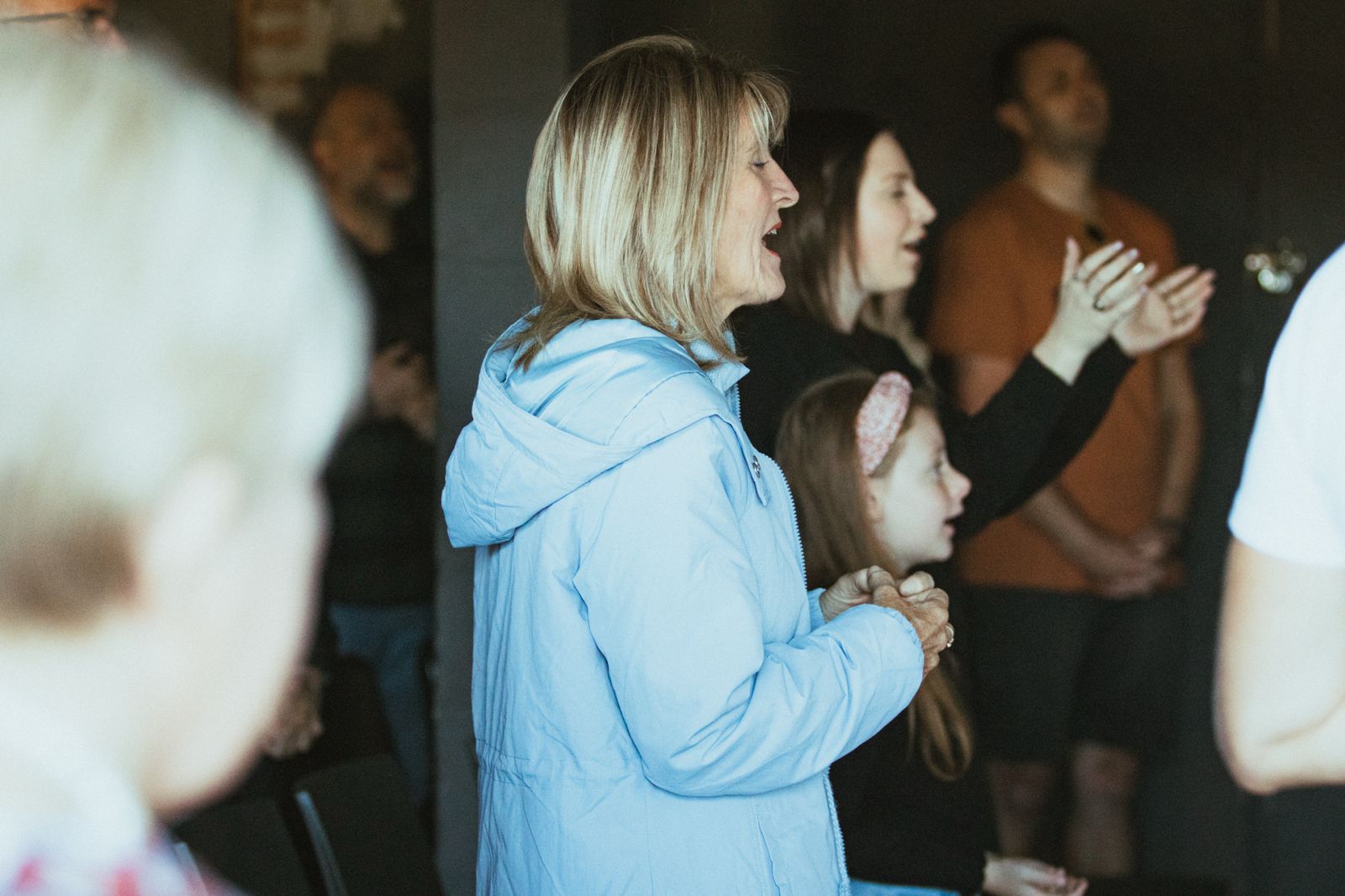 Worship gathering across generations